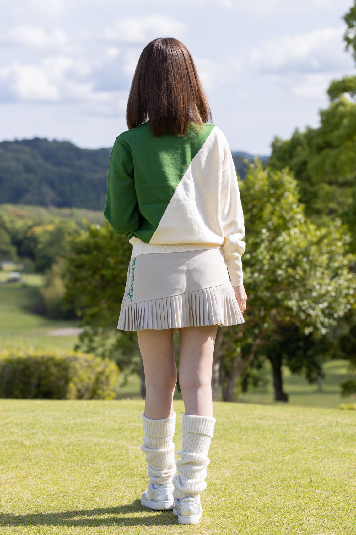プリーツスカート
